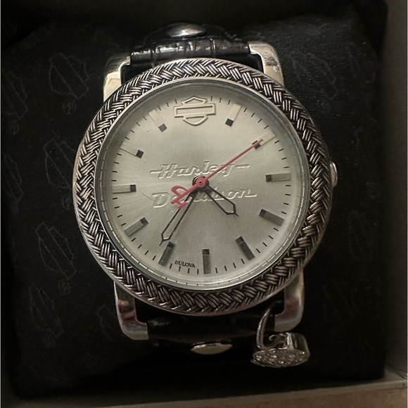 Harley Davidson Charm Collection Watch by Bulova.. - Picture 3 of 11
